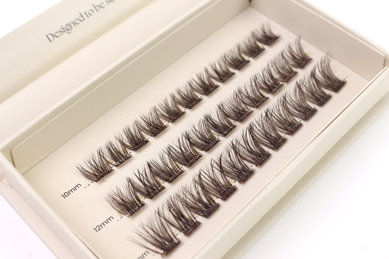 Pre-glued Clusters - After Dark (brown)