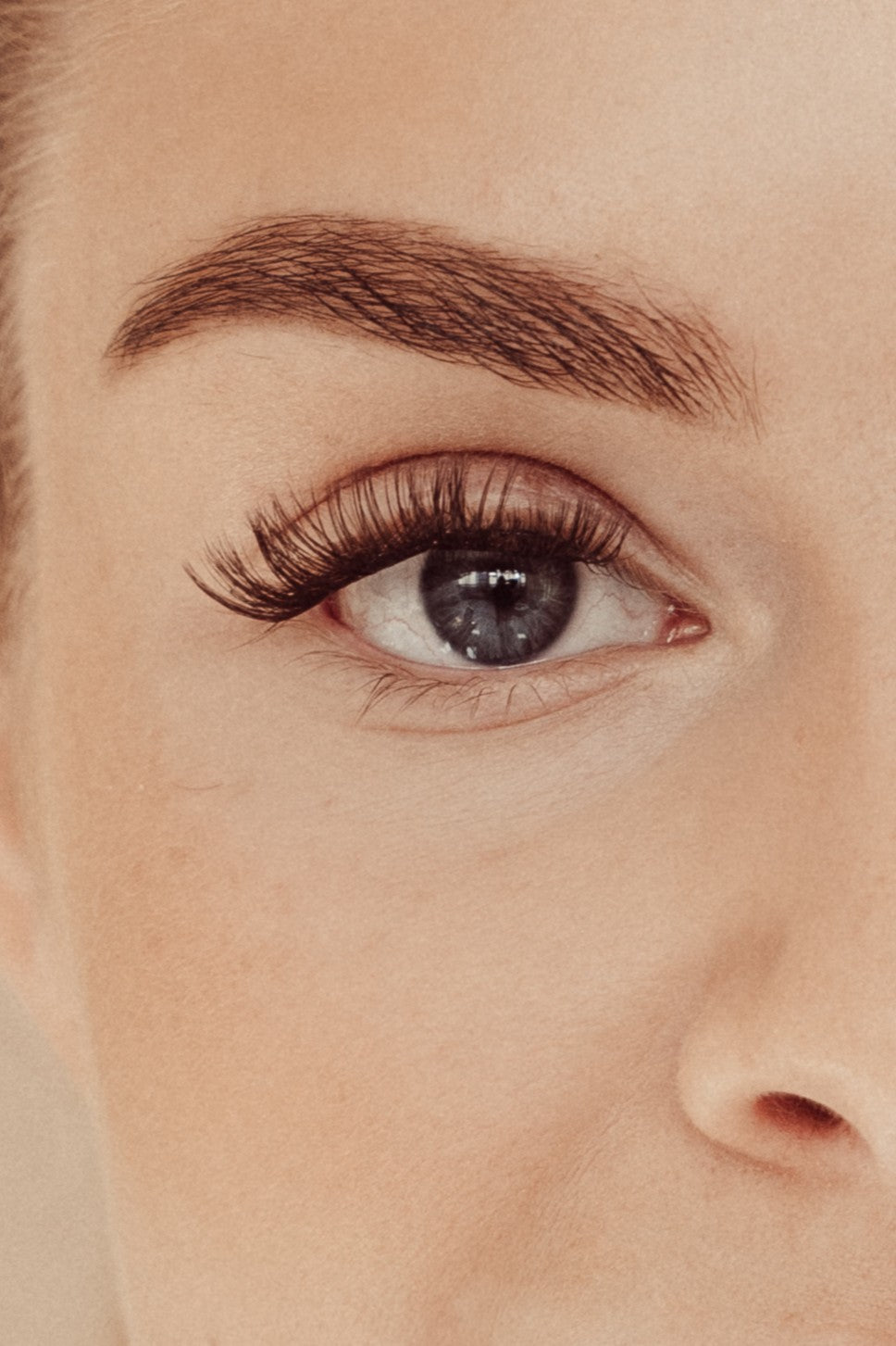 Pre-glued Clusters - After Dark (bruin)